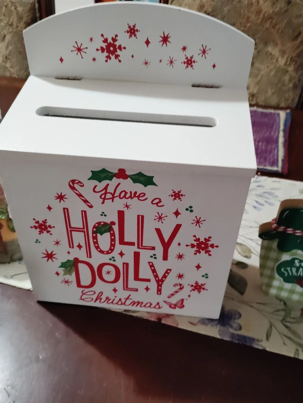Dolly Parton Decor Christmas Letter Box